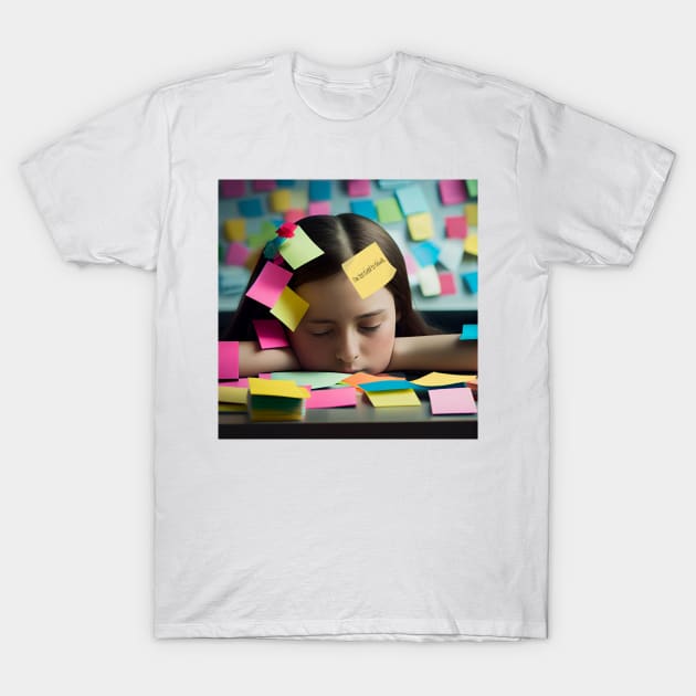 I'm too tired to think. T-Shirt by baseCompass